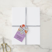 Tangerine Citrus Blooming Branches met grote Flora Cadeaulabel (Met Touw)