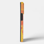 Tangerine Dream met Wispy Yellow Abstracte iPhone Case-Mate iPhone Case (Achterkant / Rechts)