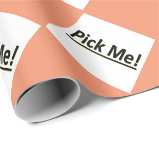 Tangerine Gift Wrapping Paper Cadeaupapier