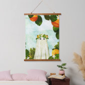 Tangerine Hangend Wandkleed (Slaapkamer)
