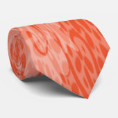 Tangerine Orange Funky Fun Cravate (Roulé)