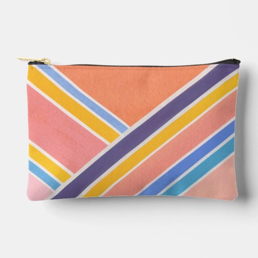 Tangerine Stripes Etui (Voorkant)