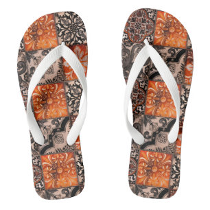 Tangerine Tegel Teenslippers