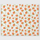 Tangerines 2 Verpakkingspapier Cadeaupapier (Vlak)