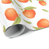 Tangerines 2 Verpakkingspapier Cadeaupapier (Rol Hoek)