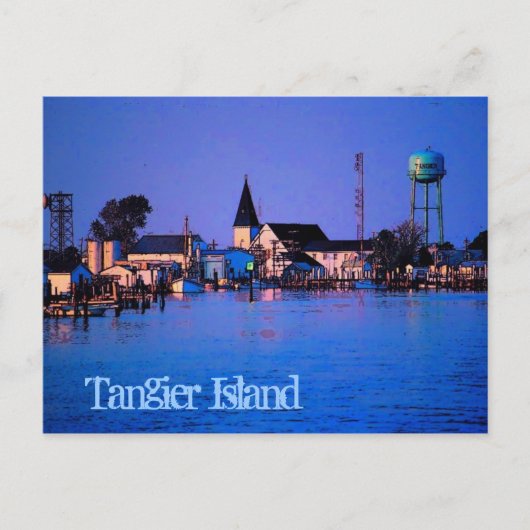 Tangier Island Briefkaart (Voorkant)