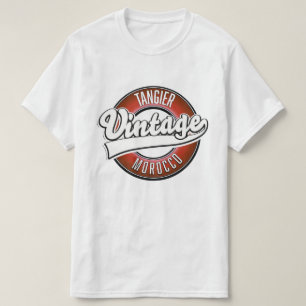 Tangier maroc vintage logo t-shirt