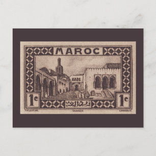 Tangier, Marokko - Briefkaart