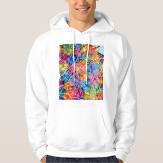 Tangier Marokko Stadkaart Hoodie