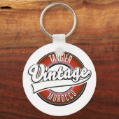 Tangier Marokko vintage logo Sleutelhanger (Voorkant)