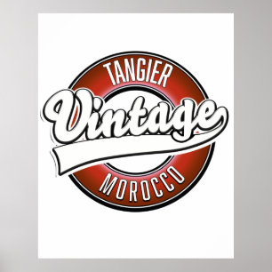 Tangier morocco logo poster