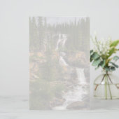 Tangle Herfsten Waterval Briefpapier (Staand voorkant)