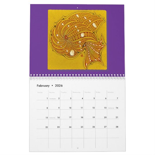 Tangle  kalender (Feb 2026)