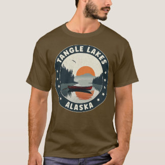Tangle Lakes Alaska Sunset T-shirt