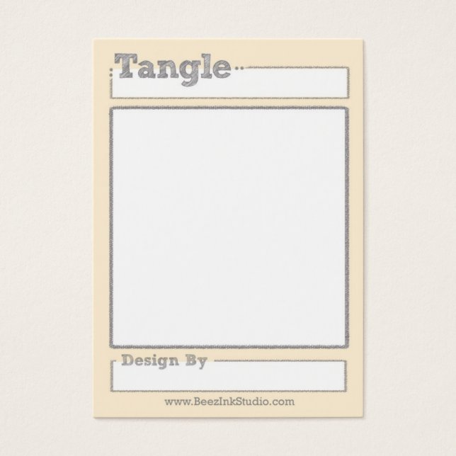 Tangle Trading Kaart (Voorkant)
