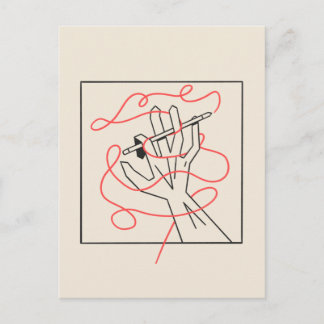 Tangled Illustrator Briefkaart