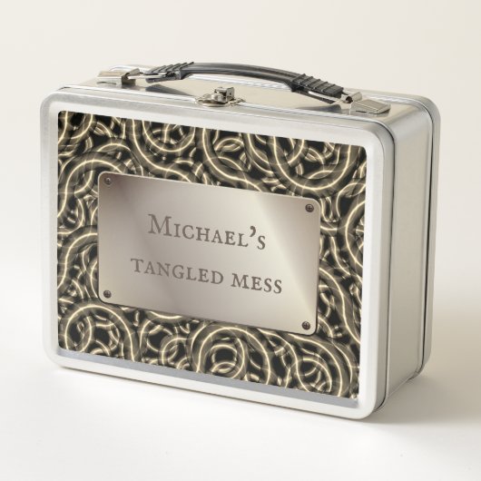 Tangled kabels spul puinhoop dyi home organizer do (Voorkant)