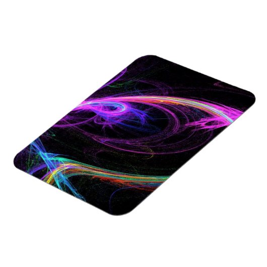 Tangled Neon Rainbow Magneet (Linkerzijde)