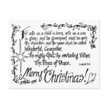 Tangled Religious Christmas Briefkaart