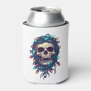 Tangled Skullmas � Funny Xmas Skeleton Blikjeskoeler