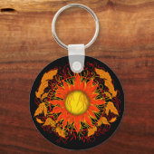 Tangled Sun Sleutelhanger (Voorkant)