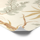 Tangled Tree Botanical Foliage Poster Wall Art (Coin)