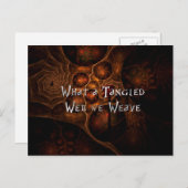 Tangled Web Briefkaart (Voorkant / Achterkant)