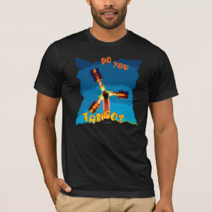 Tango? Amerikaanse Apparel Black T-shirt