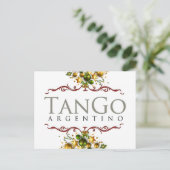 Tango argentin Carte de voeux (Debout devant)