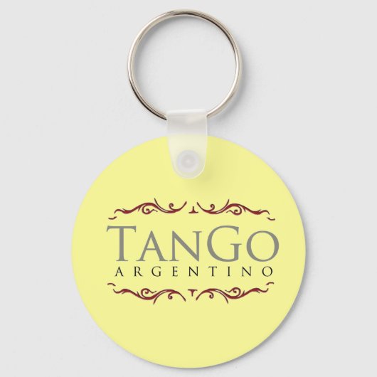 Tango argentino sleutelhanger (Voorkant)