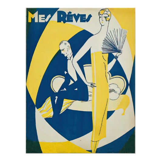 Tango Art Déco dans les années 1920 (Devant)