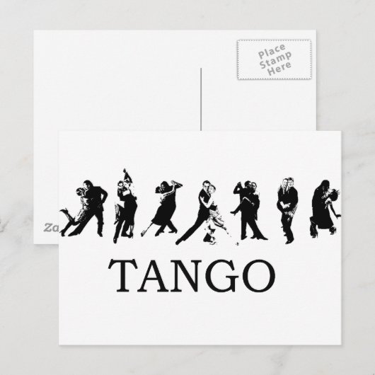 TANGO BRIEFKAART (Voorkant / Achterkant)
