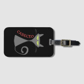 Tango Cabeceo Cat Bagagelabel (Voorkant (horizontaal))