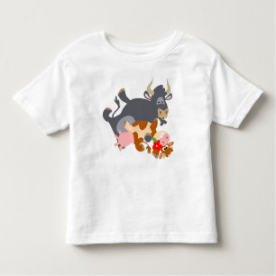 Tango! (cartoon stier en koe) kinderen T-shirt