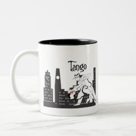 Tango City Tweekleurige Koffiemok