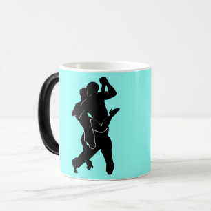 Tango Dancer Couple Mug Custom Colors Magische Mok