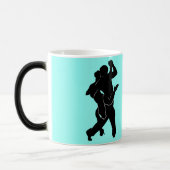 Tango Dancer Couple Mug Custom Colors Magische Mok (Links)