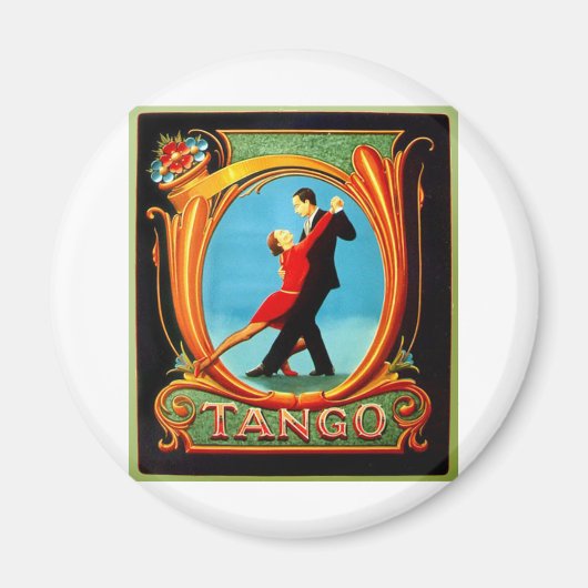 Tango Dancer Magneet (Voorkant)