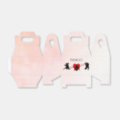 Tango Dancers Bedankdoosjes (Uitgevouwen)