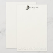 Tango Dancers Briefpapier (Voorkant / Achterkant)