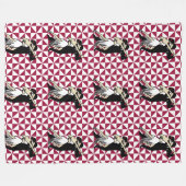 Tango Dancers Fleece Deken (Voorkant (Horizontaal))