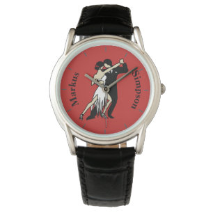 Tango Dancers Horloge