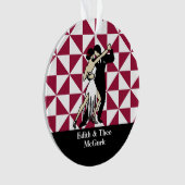Tango Dancers Ornament (voorkant)