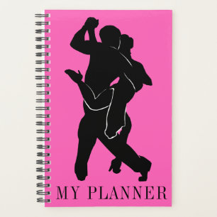 Tango Dancers Planificateur rose ou choisir la cou