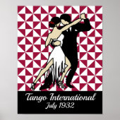 Tango Dancers Poster (Voorkant)