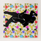 Tango Dancers Puzzle Gift Legpuzzel (Horizontaal)