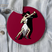 Tango Dancers Ronde Button 6,0 Cm (In situ)