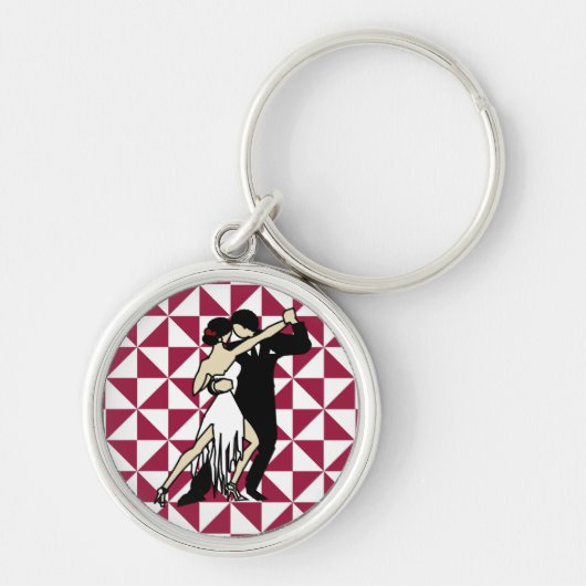 Tango Dancers Sleutelhanger (Voorkant)