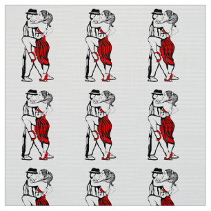 Tango Dancers Stof