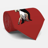 Tango Dancers Stropdas (Opgerold)